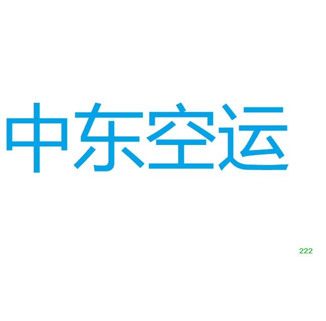 CZ，CA，3U，EK，EY，MF，QR，SV到中東